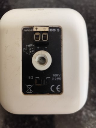 altv WORK NEO 3 50W 8Ohm. L100V. Altavoz 2.5" IP54