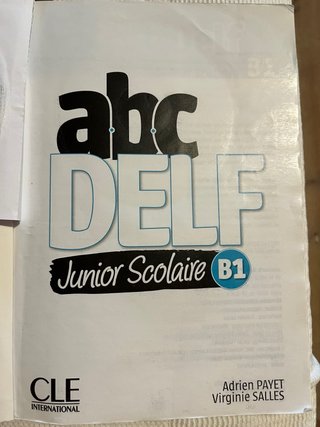 ABC DELF Junior scolaire B1