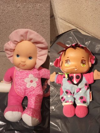 Muñecas de trapo bebé