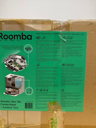 Roomba Max 705 Combo Robot + AutoWash Dock