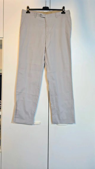 Pantaloni classici uomo grigi