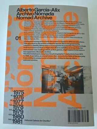 Archivo nómada de 1975 a 1981. Alberto García Alix