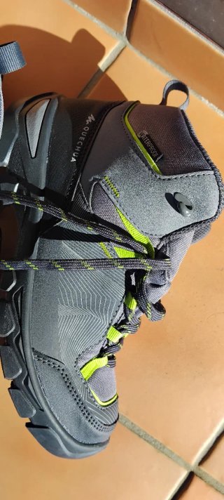 Botas senderismo niño/niña impermeables 37