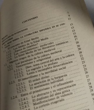 Manual de literatura española Edad Media. I