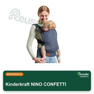Kinderkraft NINO CONFETTI portabebés ergonómico