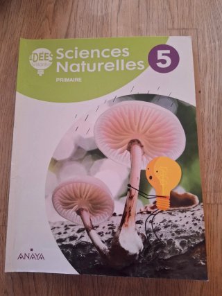 Libro de texto. Materia ciencias naturales.