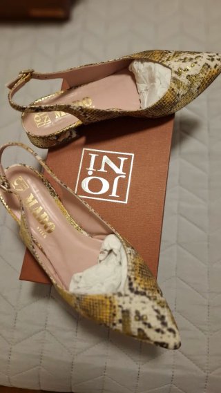 Zapatos Piel Joni Mado Estampado Serpiente