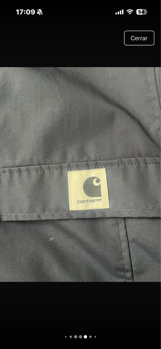 Chaqueta Carhartt Negra