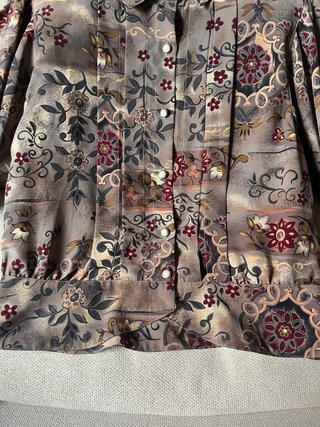 Camisa Vintage Estampada