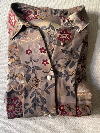 Camisa Vintage Estampada