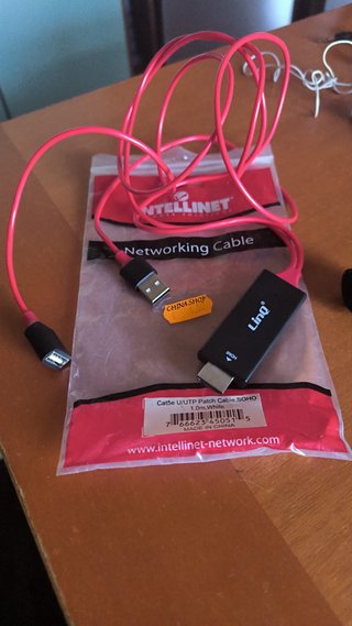 Kit Smart Working:DockingHB0603+Cavi LAN/HDMI/220v