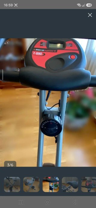 Bici Estática Plegable F-BIKE