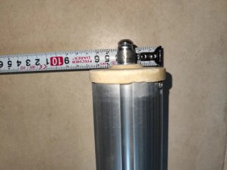 Eje para toldo