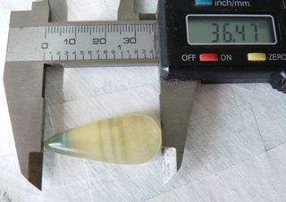 Cabochon di Fluorite a Goccia Multicolore
