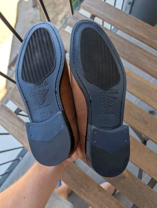 Zapatos Diplomatic Doble Hebilla Ante Talla 41