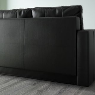 Sofá Cama con Chaiselongue FRIHETEN Negro