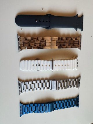 Apple Watch Series 9 GPS 45 mm Negro y correas