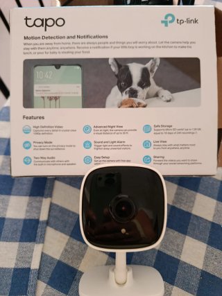 Cámara Seguridad Wi-Fi Tapo 1080p