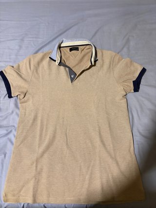 polo zara hombre talla M