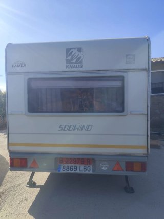 Caravana Knaus Sudwind 450. Con papeles y revisada