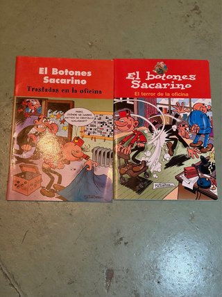 Lote comics El botones Sacarino