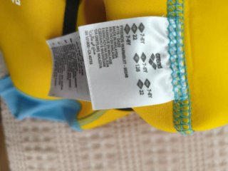 Traje neopreno niño amarillo y azul Arena 7-8