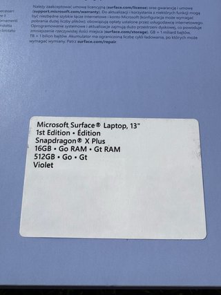 *NUEVO* Microsoft Surface Laptop 13” 16GB/512GB