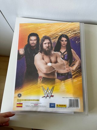 Álbum de cartas WWE 2015 + repetidas