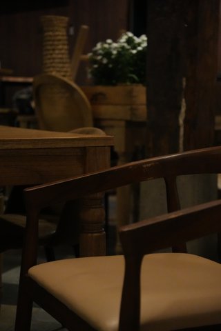 Sillas de Comedor Visby Madera y Piel (10ud)