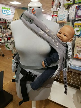 Mochila de Porteo Ergobaby Gris