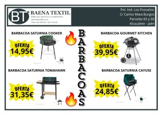Barbacoas Saturnia - Varios Modelos