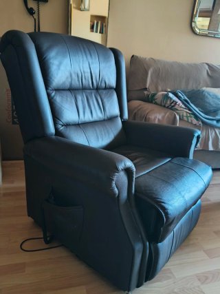 Sillón Relax Automático Negro