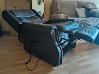 Sillón Relax Automático Negro