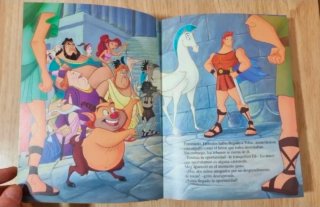 Clásico cuento Disney. Hércules. GAVIOTA