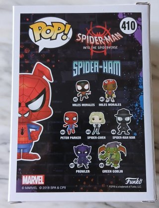 Funko Pop Spider-Ham Firmado John Mulaney(Beckett)