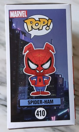 Funko Pop Spider-Ham Firmado John Mulaney(Beckett)