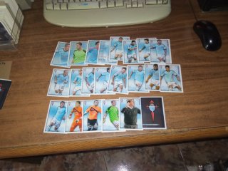 Cromos de fútbol del R.C. CELTA DE VIGO