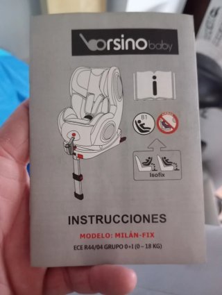 Silla de coche para bebé Borsino Baby Mila