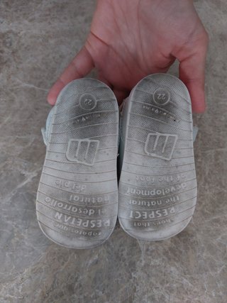 Sandalias Bebe Barefoot Blancas