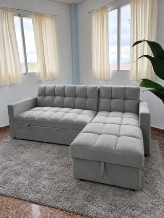 Nuevo sofa cama de 3 plazas con arcon en OFERTA!!