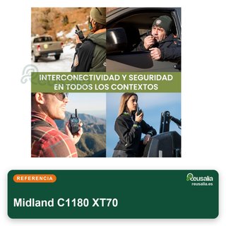 Midland C1180 XT70 walkie talkie profesional