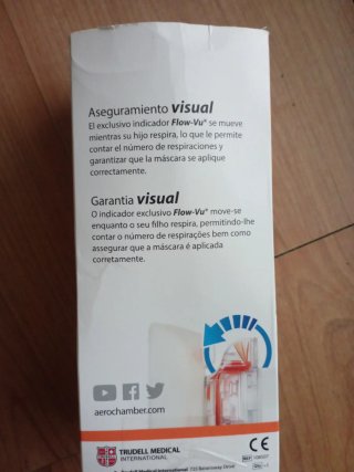 Cámara Antiestática AeroChamber Flow-Vu