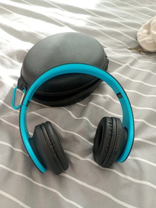 Auriculares Bluetooth Azules