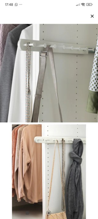 Colgador Ikea 58cm