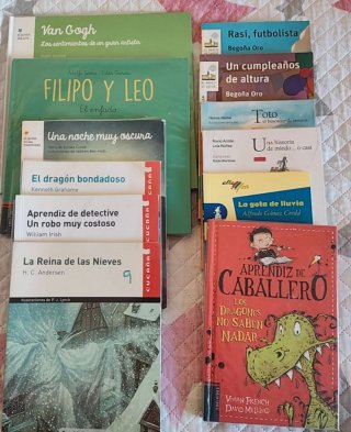 Libros de lectura de colegio