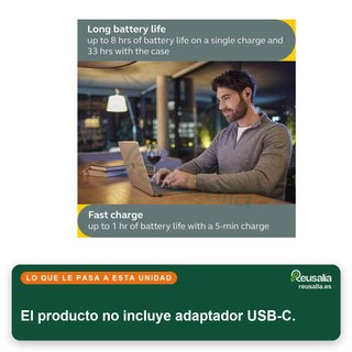 - Jabra Evolve2 auriculares bluetooth