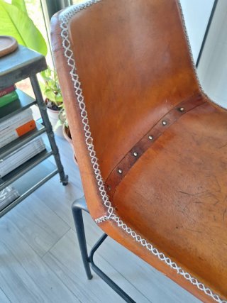 Butacas Vintage de Cuero