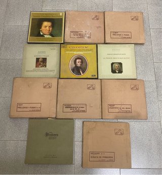 Colección de 10 Discos de Vinilo Clásicos
