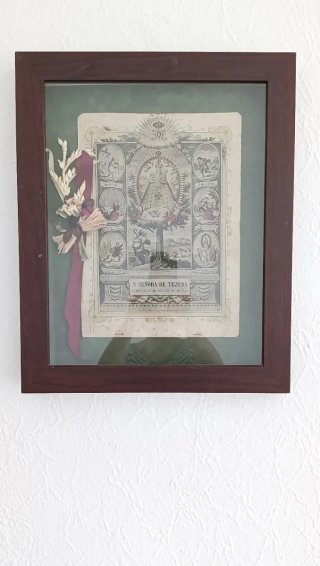 Cuadro antiguo Ntra. Sra. de Tejeda