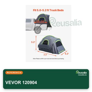 VEVOR tienda campaña camioneta impermeable 2-3